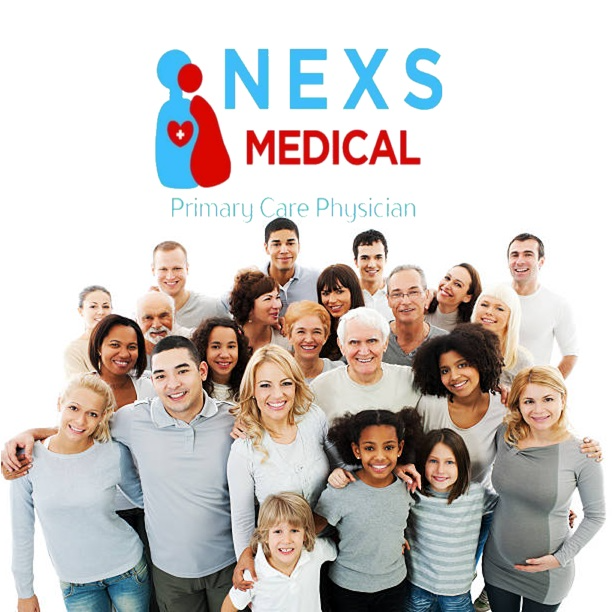 Multilingual family Houston receiving care at NEXS Medical clinic